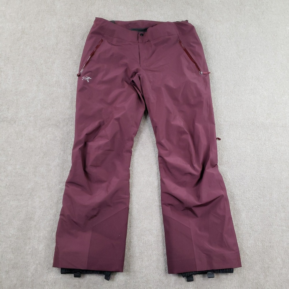 Arcteryx Kakeela‎ Pants Women Size 12 Reg Chandra Purple Gore-Tex Ski Snowboard